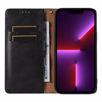 Magnētiskais siksniņas apvalks iPhone 12 Pro maciņš + mini piekariņš melns