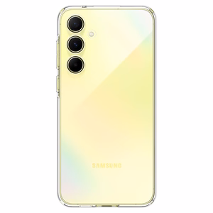 Spigen Liquid Crystal viedtālruņa apvalks Samsung Galaxy A55 5G - caurspīdīgs
