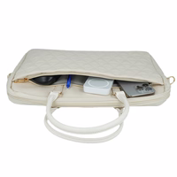 Wonder Portatīvā datora soma 15–16 collas pico quilted beiges krāsas