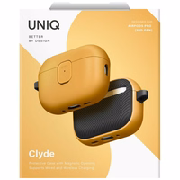 Uniq Clyde AirPods Pro 3rd Gen futrālis - Dzelteni pelēks
