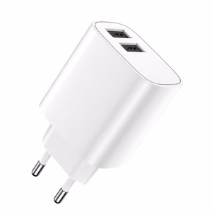 Forever wall charger 2xUSB 2,4A LS-03 white