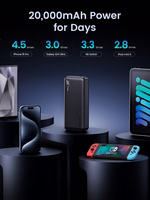 Ārējā baterija Power Bank Ugreen PB313 20W 20000mAh (25683) melna