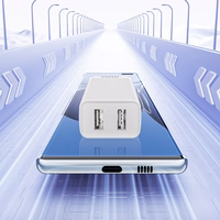 Lādētājs Awei C15-EU 10W 2xUSB-A balts