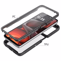 Tech-Protect Aizsargapvalks Motorola Moto G56 5G - melns