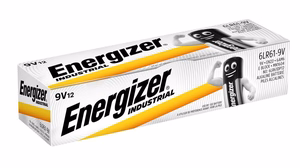 ENERGIZER rūpnieciskās baterijas INDUSTRIAL PRO 6LR61 9V 12 gab.