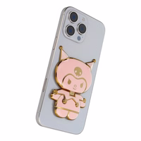 Lipīgs tālruņa statīvs DOLL - rozā