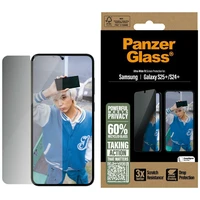 PanzerGlass Aizsargstikls ar privātuma funkciju (Ultra-Wide Fit) priekš Samsung Galaxy S25+