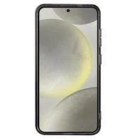 Audi IML Izšuvuma raksts Magnētiskais viedtālruņa apvalks S24 S921 melns/melns cietais apvalks AU-IMLMS24-Q5/D3-BK