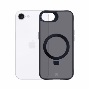 3mk Smoke Viedtālruņa apvalks Mag&Stand Apple iPhone 16E - melns