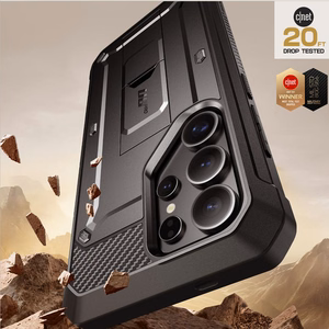 Supcase Unicorn Beetle Pro viedtālruņa apvalks Samsung Galaxy S25 Ultra - melns