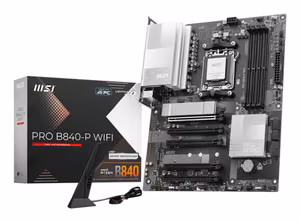 MSI PRO B840-P WIFI mātesplate AMD B840 Socket AM5 ATX