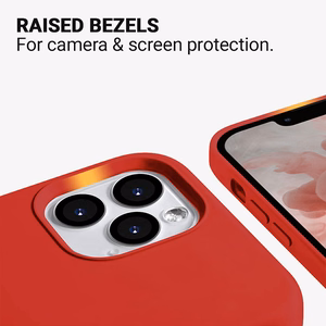Crong Color Cover vāciņš ierīcei iPhone 13 Pro Max, sarkans
