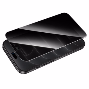 Borofone BF10 Armor visu ekrānu nosedzošs rūdīts stikls ekrānam, privātuma filtrs, paredzēts iPhone 17e/16e/14/13/13 Pro, 10 gab.