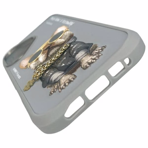 Nimmy Brilles Foršs suns viedtālruņa apvalks iPhone 16 - pelēks