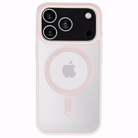 Acrylic Color Magsafe maciņš iPhone 17 Pro gaiši rozā