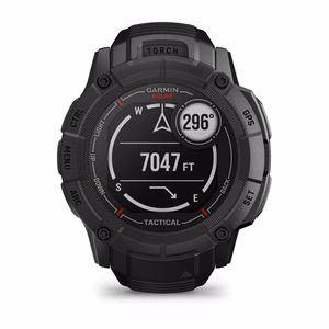 Garmin Instinct 2X Solar Tactical Edition – GPS viedpulkstenis, MIP, 50 mm, melns