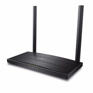 TP-Link Archer AC1200 MU-MIMO VDSL/ADSL bezvadu modema maršrutētājs, melns