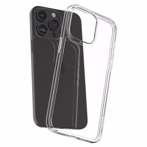 Viedtālruņa apvalks Spigen Airskin Hybrid iPhone 15 Pro Max - caurspīdīgs (m)