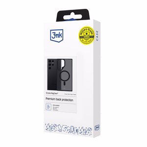 Чехол 3mk Smoke MagCase с MagSafe для Samsung Galaxy S24 Ultra - полупрозрачный