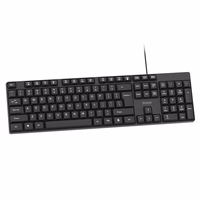 Savio KB-01 keyboard Home/Office USB QWERTY US English melns