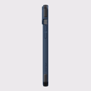 Raptic X-Doria Secure viedtālruņa apvalks iPhone 14 ar Magnētisko bruņotu zilu pārklājumu