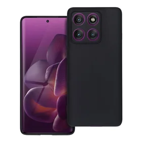 MATT viedtālruņa apvalks MOTOROLA EDGE 60 / 60 PRO / 60 FUSION melns