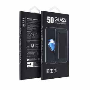 5D Full Glue Tempered Glass - for OPPO A6 PRO black