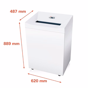 HSM Pure 740 – dokumentu smalcinātājs, lentveida griešanas, 3,9 mm, 145 l (2370111)