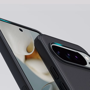 Nillkin Super Frosted Shield Pro magnētiskais apvalks priekš Google Pixel 10/10 Pro, saderīgs ar MagSafe - melns