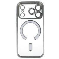 Metālisks Magsafe maciņš iPhone 17 Pro Max sudrabs