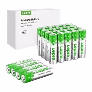 LEPRO 130002-24 AA R6 sārma baterijas, 24 gab. iepakojums