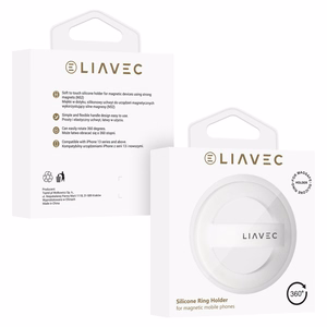 Liavec gredzens Magsafe balts