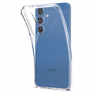 Spigen Liquid Crystal Viedtālruņa apvalks Samsung Galaxy S25 - caurspīdīgs