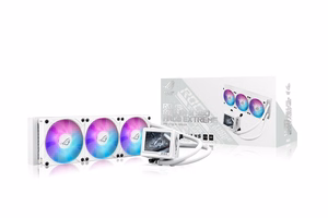 ASUS ROG RYUJIN III 360 ARGB EXTREME WHT procesora viss vienā šķidruma dzesētājs 12 cm balts 1 gab.
