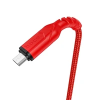 Kabelis USB-A uz Micro USB Hoco 2,4A 1 m X59 sarkans