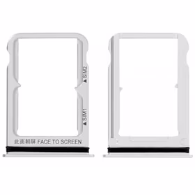 SIM Holder Saderīgs ar Xiaomi Mi 8 SIM card holder Balts