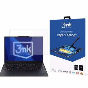 3mk Paper Feeling (līdz 15") – datora ekrāna aizsargs modelim Lenovo ThinkPad E14 Gen 7