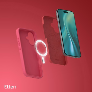 Etteri Silikona mag futrālis iPhone 16 6,1" aveņu krāsā