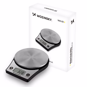 Wozinsky WAK-651 Kitchen Scale with LCD Display up to 5 kg - Black