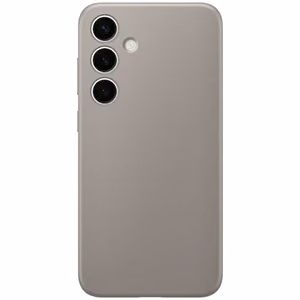 Samsung Vegan Leather viedtālruņa apvalks Samsung Galaxy S24 Plus bēšs
