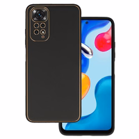 TEL PROTECT luksusa viedtālruņa apvalks Xiaomi Redmi Note 11 Pro/Note 11 Pro 5G melns