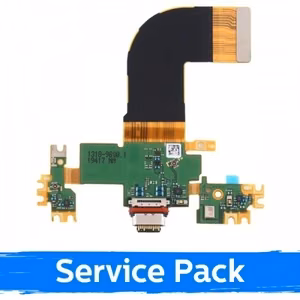 Uzlādes savienotājs saderīgs ar Sony Xperia 5 ar elastīgo kabeli oriģināls (Service Pack)