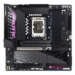 GIGABYTE B860M AORUS ELITE WIFI6E материнская плата — Intel Core Ultra Series, 12+1+2+1 фаз VRM, до 9200MHz DDR5, 1xPCIe 5.0 + 2xPCIe 4.0 M.2, 2.5GbE LAN, WIFI 6E, Thunderbolt