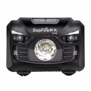 Priekšējais lukturis Superfire HL06, 500lm, USB