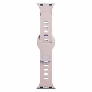 3mk silikona siksniņa Apple Watch, 38/40/41/42 mm, Latte, mazais izmērs