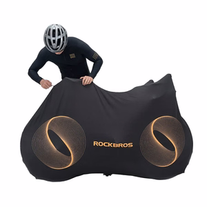 Rockbros D97 elastīgs pārvalks 24"-29" elektriskajiem, grants un kalnu velosipēdiem un 700C šosejas velosipēdiem - melns