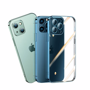 Joyroom Chery Mirror apvalks iPhone 13 Pro metāla rāmis sudraba (JR-BP908 sudraba)