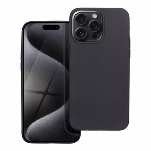 MATT viedtālruņa apvalks IPHONE 15 Pro melna