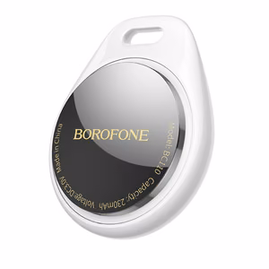 Borofone трекер BC110 Find dual (Dual Apple & Android) белый