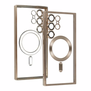 Viedtālruņa apvalks Magnētiskais titāna krāsa Samsung Galaxy S24